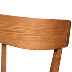 Baxton Studio Cameron Modern and Contemporary Transitional Grey Fabric Upholstered and Walnut Brown Finished Wood 2-Piece Counter Stool Set