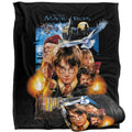Harry Potter Movie Poster Officially Licensed Silky Touch Super Soft Throw Blanket 50 x 60