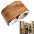 MULLSAN 10Meters Yellow Pine Wood Bud Wallpaper Border Peel & Stick Wall Covering Kitchen Bathroom Bedroom Tiles Decor Sticker (