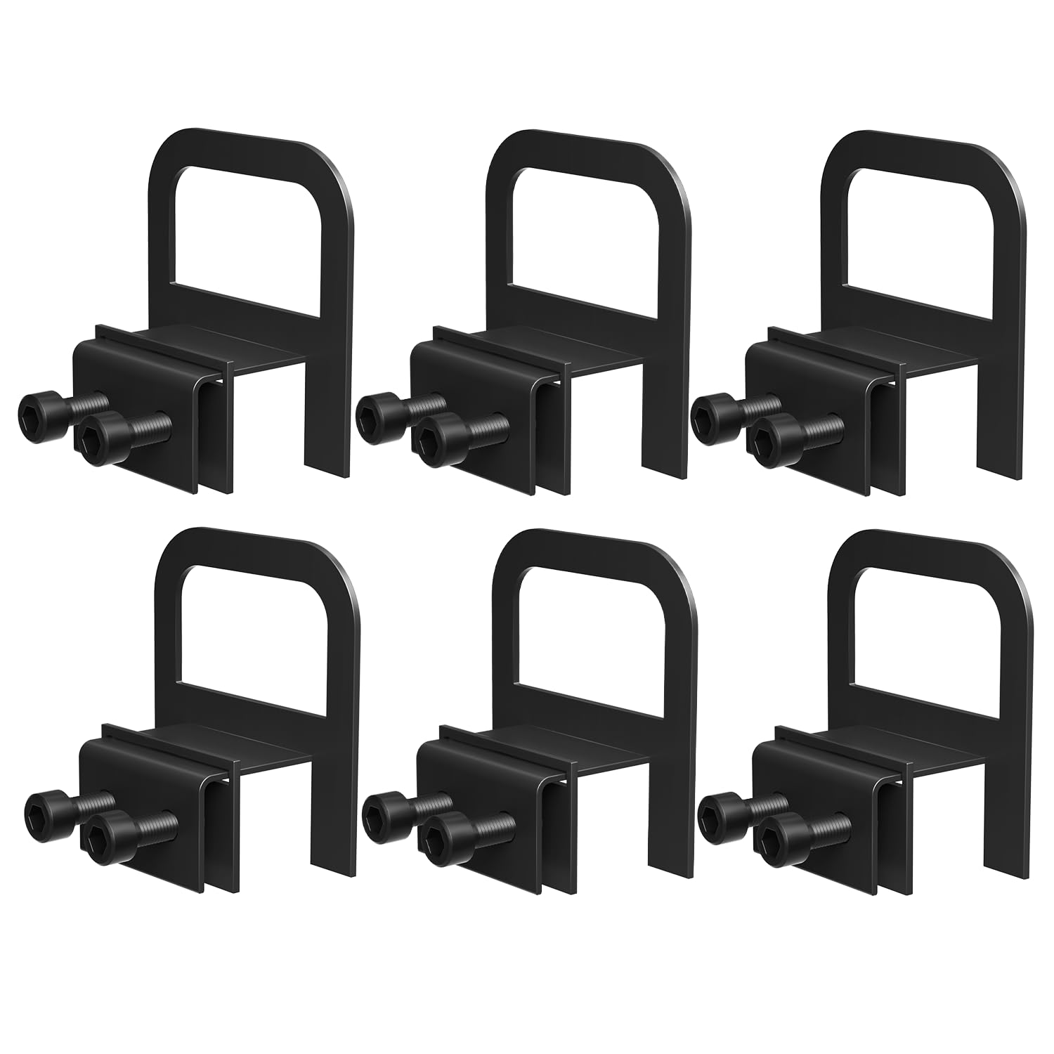 niffgaff 6 Pcs Anti-Slip Mattress Gaskets: Mattress Gripper for Metal Frame - Adjustable Mattress Stoppers Widen Mattress Holder