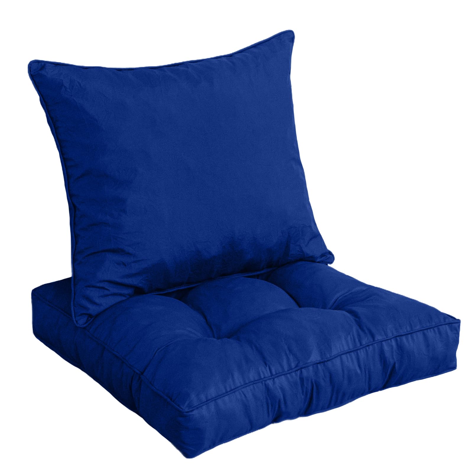 Higogogo 24 X 24 Outdoor Cushions For Patio Furniture, Outdoor Seat Cushions With Resistant Waterproof Cover For Yard Garden, Na