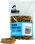 Rubber Bands, Rubber Band Depot, Size #33, Approximately 205 Rubber Bands Per Bag, Rubber Band Measurements: 3-1/2' X 1/8' - 1