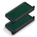 Trodat Replacement Ink Pads 6/4913 - Pack Of 2 - Green Ink - For The Printy 4913, 4913 Typo And 4953