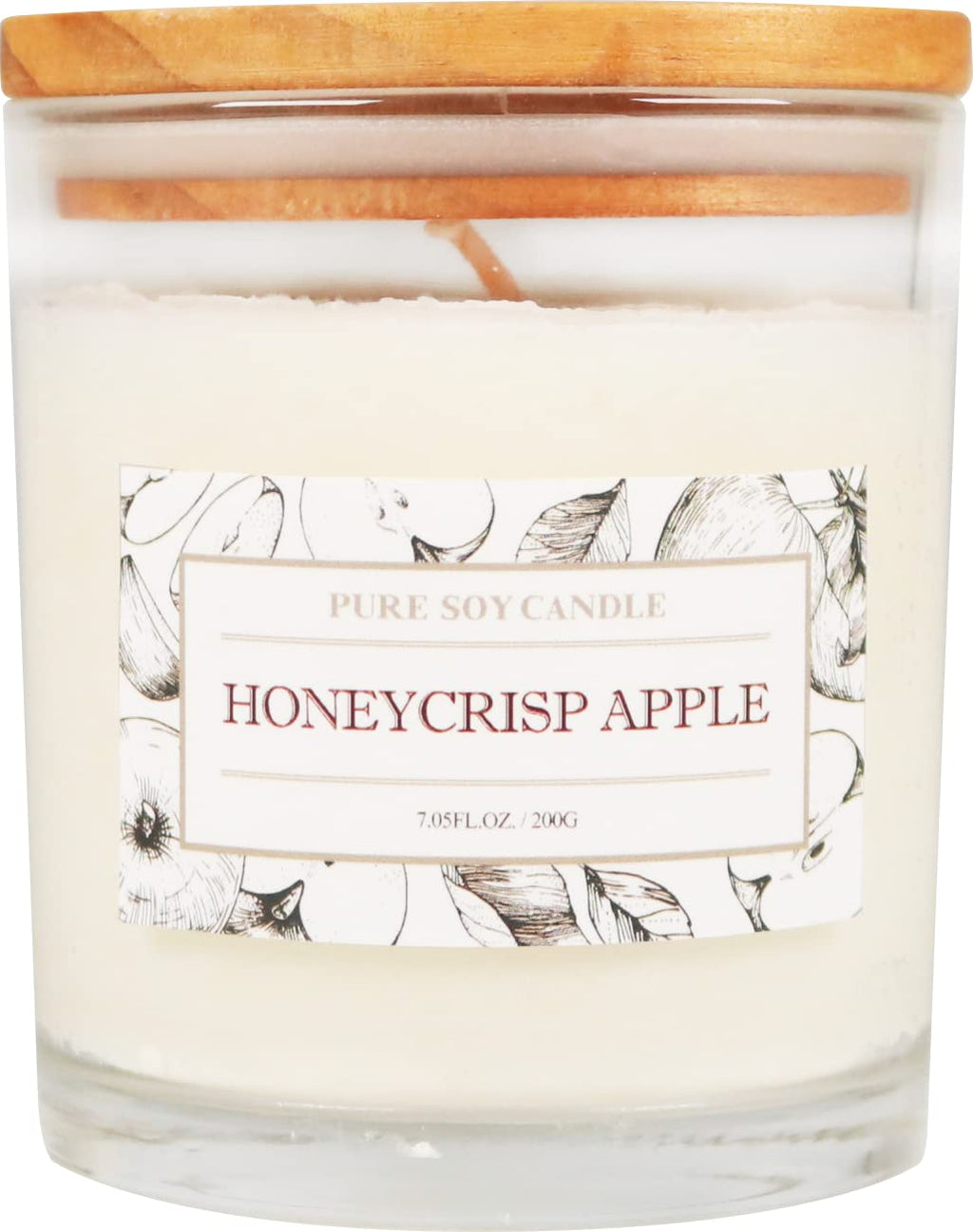 Aronica Pet Safe Candles Apple Scented, Delicious Smelling Candle Cinnamon Apple, Fall Gift Ideas For Kitchen, Candles For Women