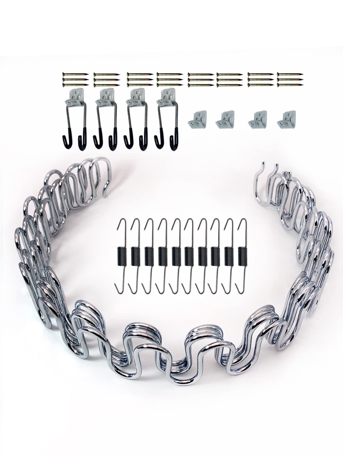 Kaupuar 21 Sofa Upholstery Spring Replacement Kit for Repair Couch Recliner Parts Chair fix Sagging seat