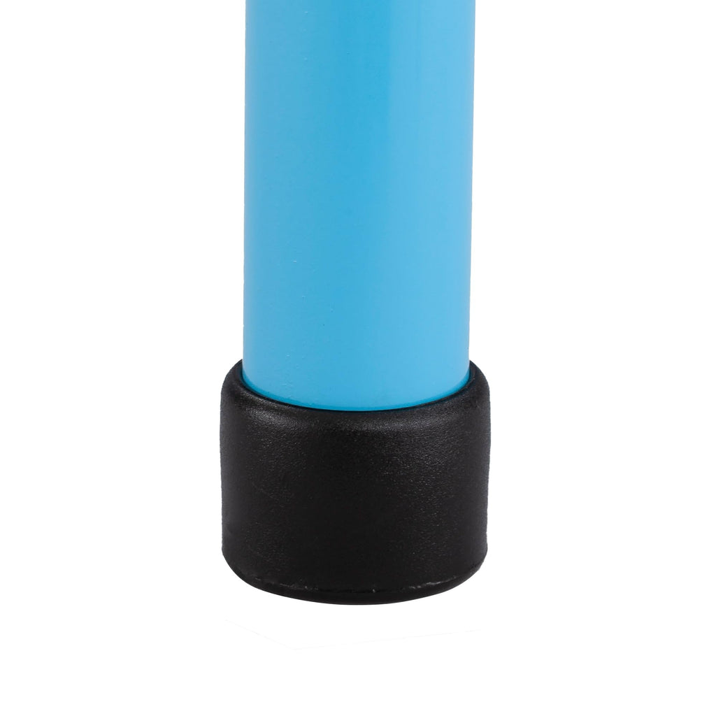 Safco Products 6603 Steel Stool, 15" H, Sturdy Construction, Durable Powder Coat Finish, Includes Nylon Leg Caps and Leveling Feet, Blue