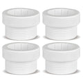 Ainiv 4Pcs Pool Umbrella Stabilizer Adapter, Thread Pool Umbrella Stabilizer, Fits 1 3/4' Aquastar Pool Umbrella Inserts Only,