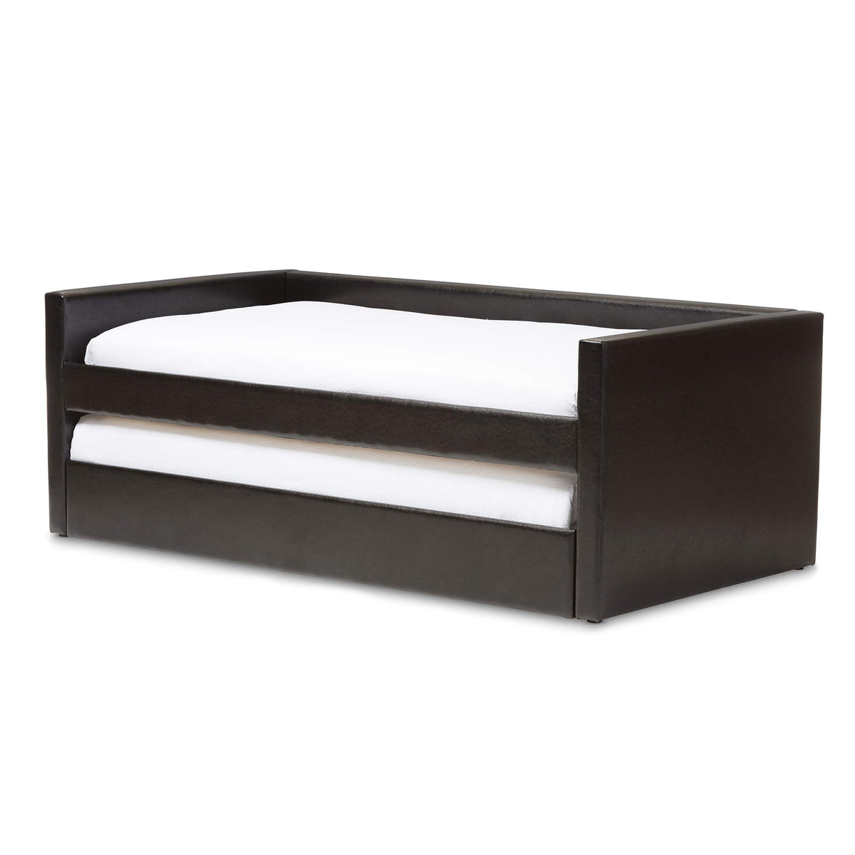 Baxton Studio Daybed, Twin, Black