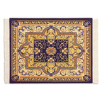 Mufeng Rug Mouse Pad,Oriental Carpet Style Persian Mouse Pad,Turkish Style Carpet Mousemat.,Colorful