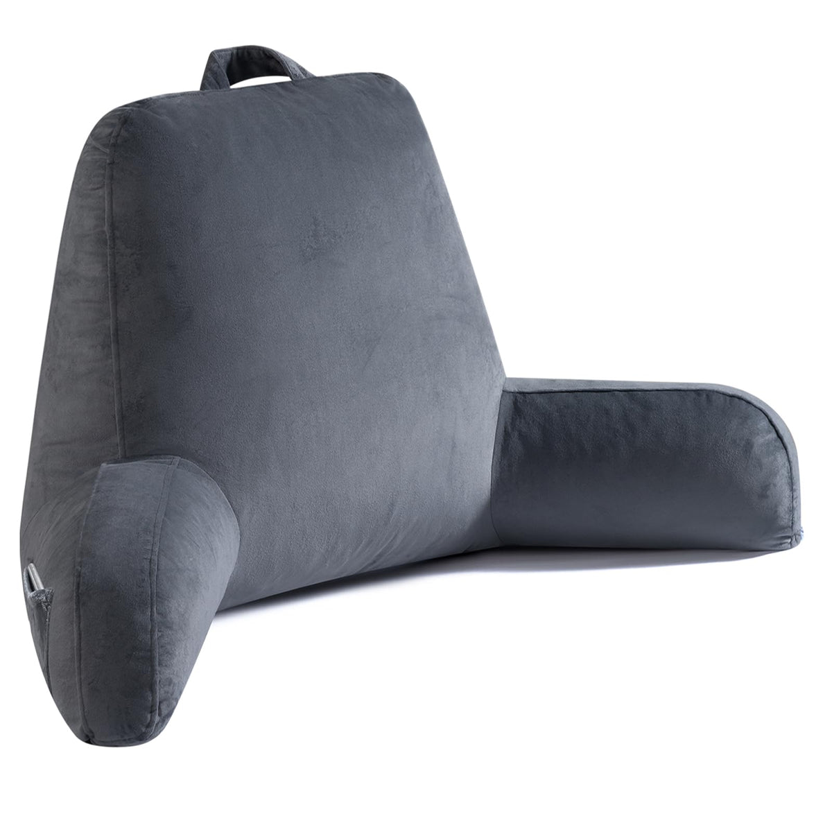 Oaisz Reading Pillow For Sitting In Bed Adult, X-Large Reading Pillow With Shredded Memory Foam, Back Pillow For Bed Sitting Up