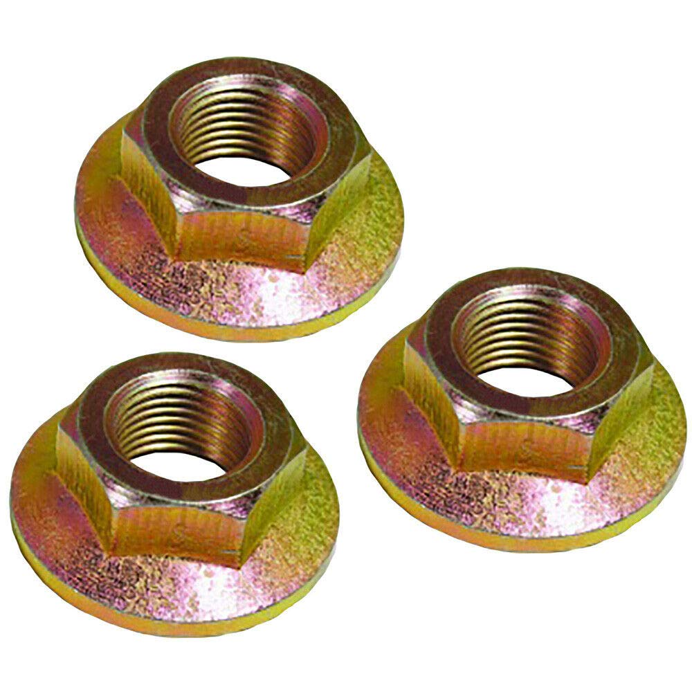(3 Pack) Spindle Blade Nut For Cub Cadet Zero Turn Mower Rzt 50 - Rzt 54 - Rzt42
