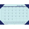 House Of Doolittle 2021-2022 Academic Desk Pad Calendar, Ecotones, Orchid, 18.5 X 13 Inches, August - July (Hod012573-22)