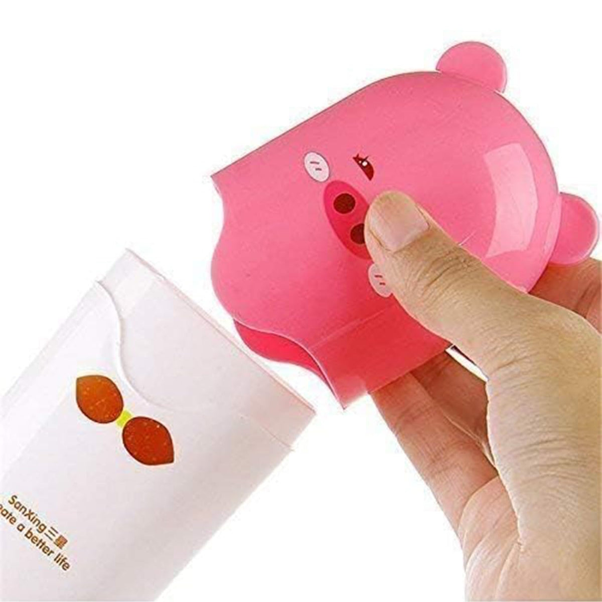 Milap Creations Plastic Anti Bacterial Toothbrush & Toothpaste Holder for Travel Storage Holder Random Colour Pack 1