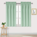 Dwcn Blackout Curtains Room Darkening Thermal Insulated Bedroom Curtains Window Curtain Panels, 38 X 45 Inches Long, Set Of 2 Li