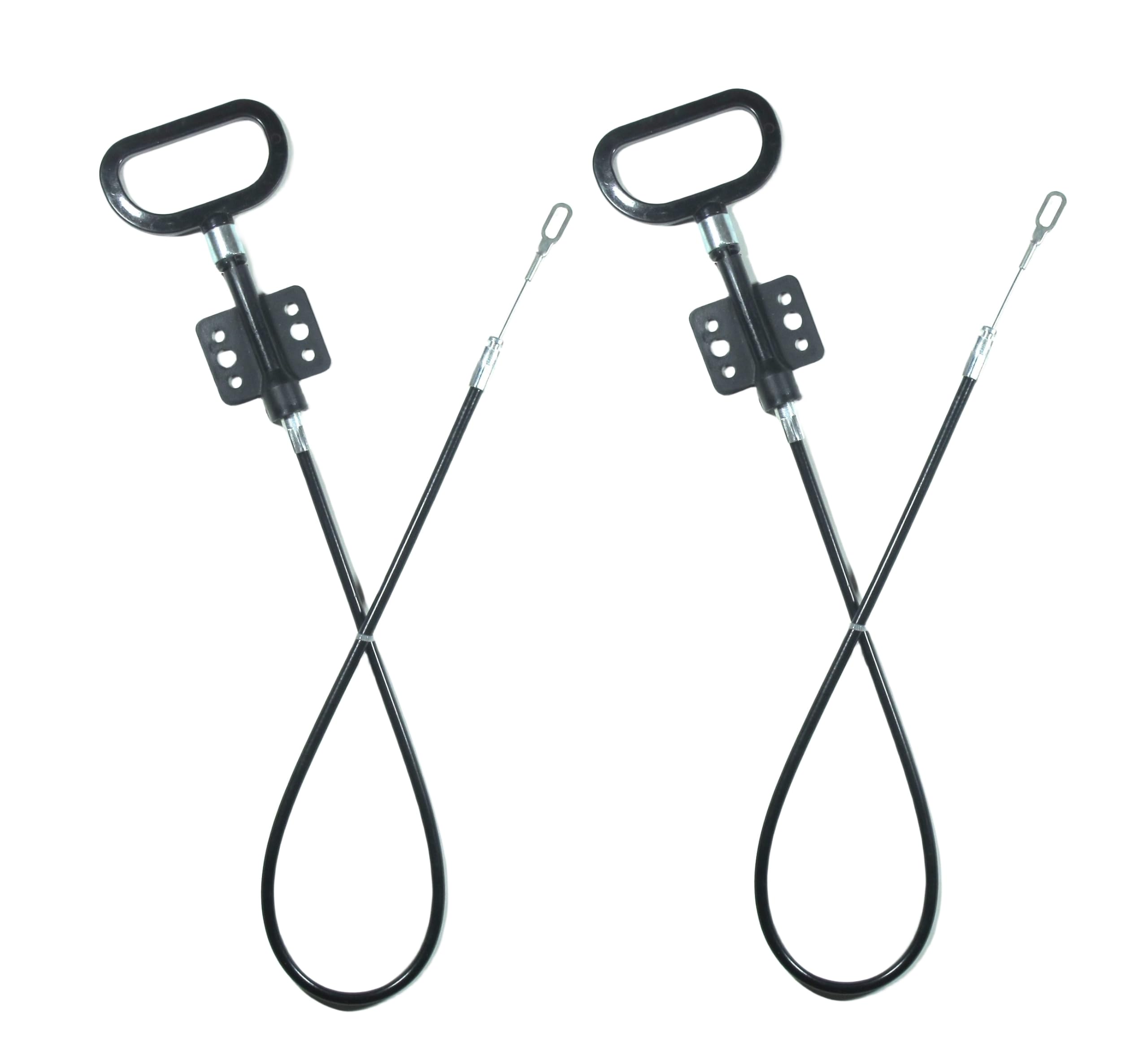 KUANYUOO Recliner Sofa and Reclined Chair Replacement Cable D Handle Pull Type, O-Shaped End,Total Cable Length(Include Handle):