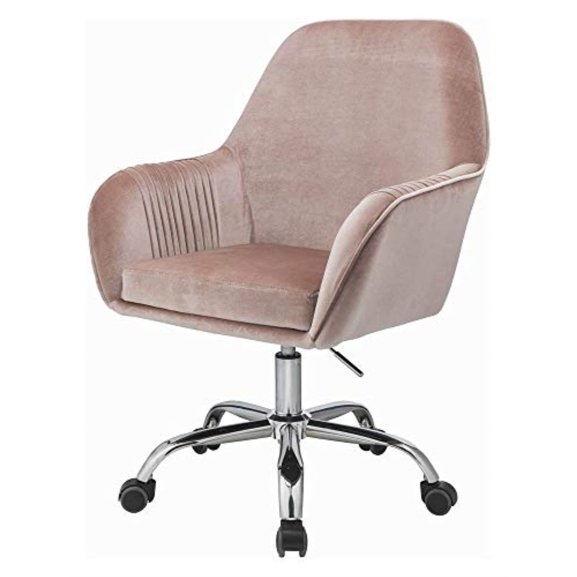 Acme Office Chair in Peach and Chrome