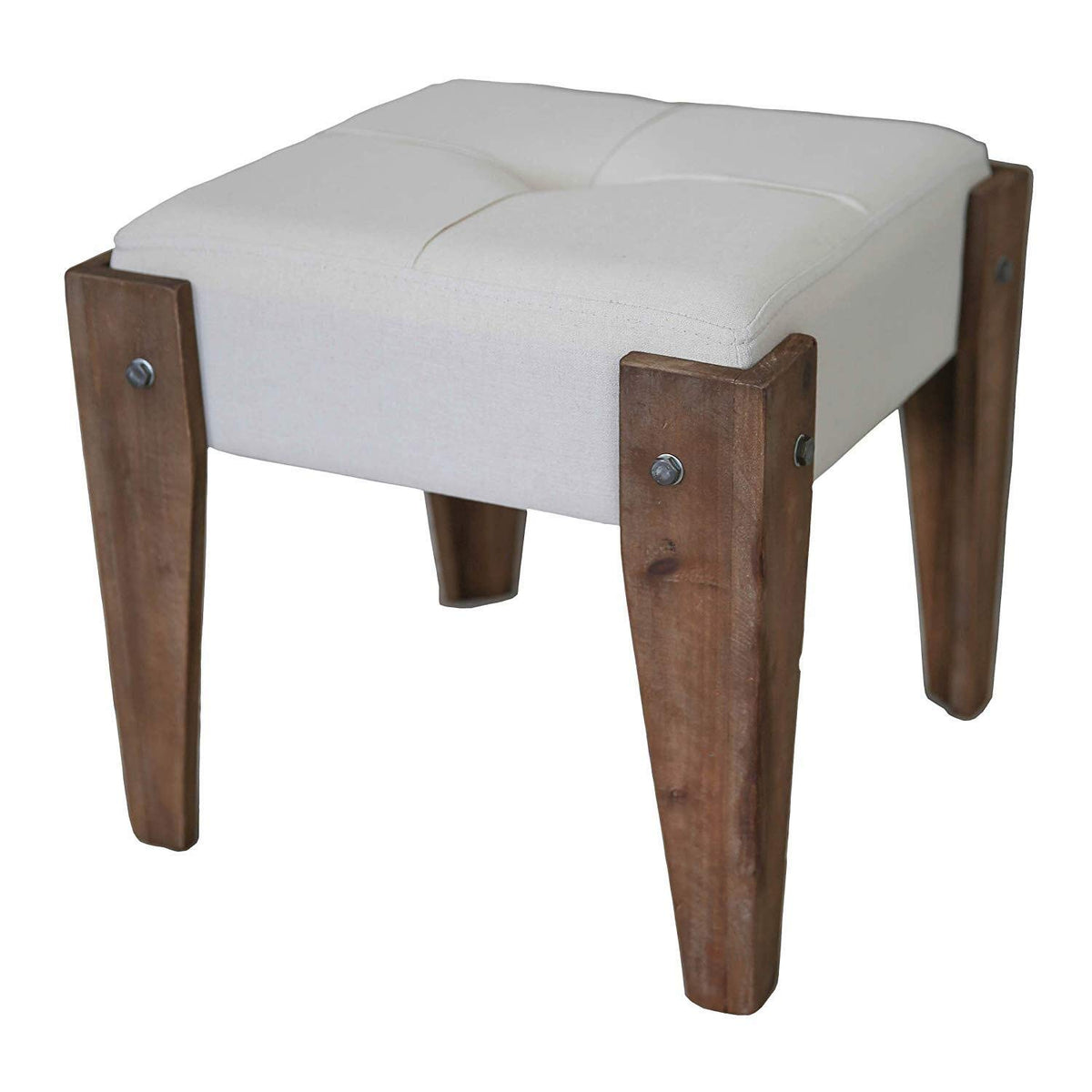 International Caravan Tufted Fabric Stool