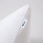 Kingnex 2 Pack Feather Proof Pillow Protectors 18X18 Waterproof Pillow Covers For Square Throw Pillow 18X18