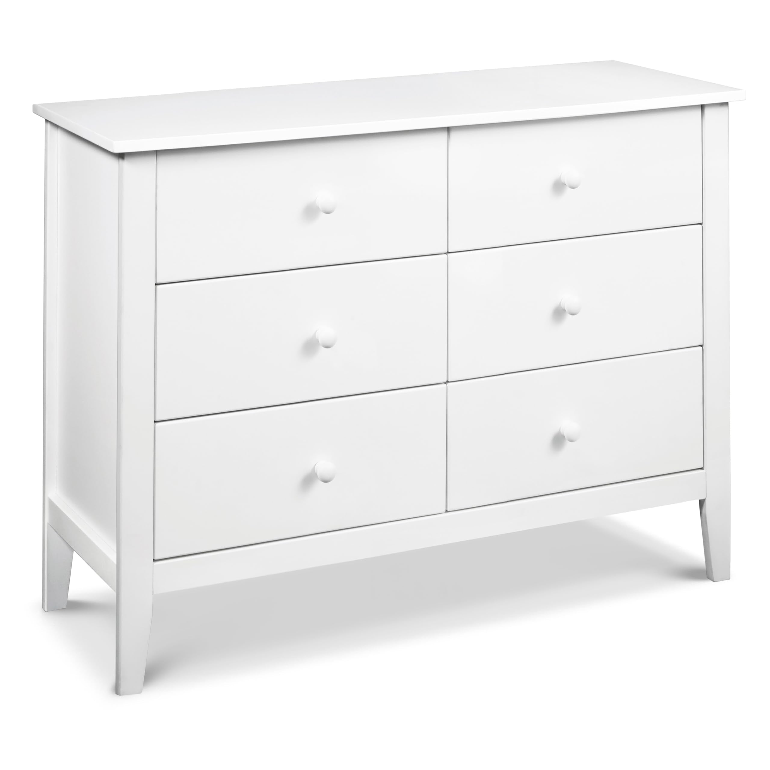 Carters by DaVinci Morgan 6-Drawer Dresser in White