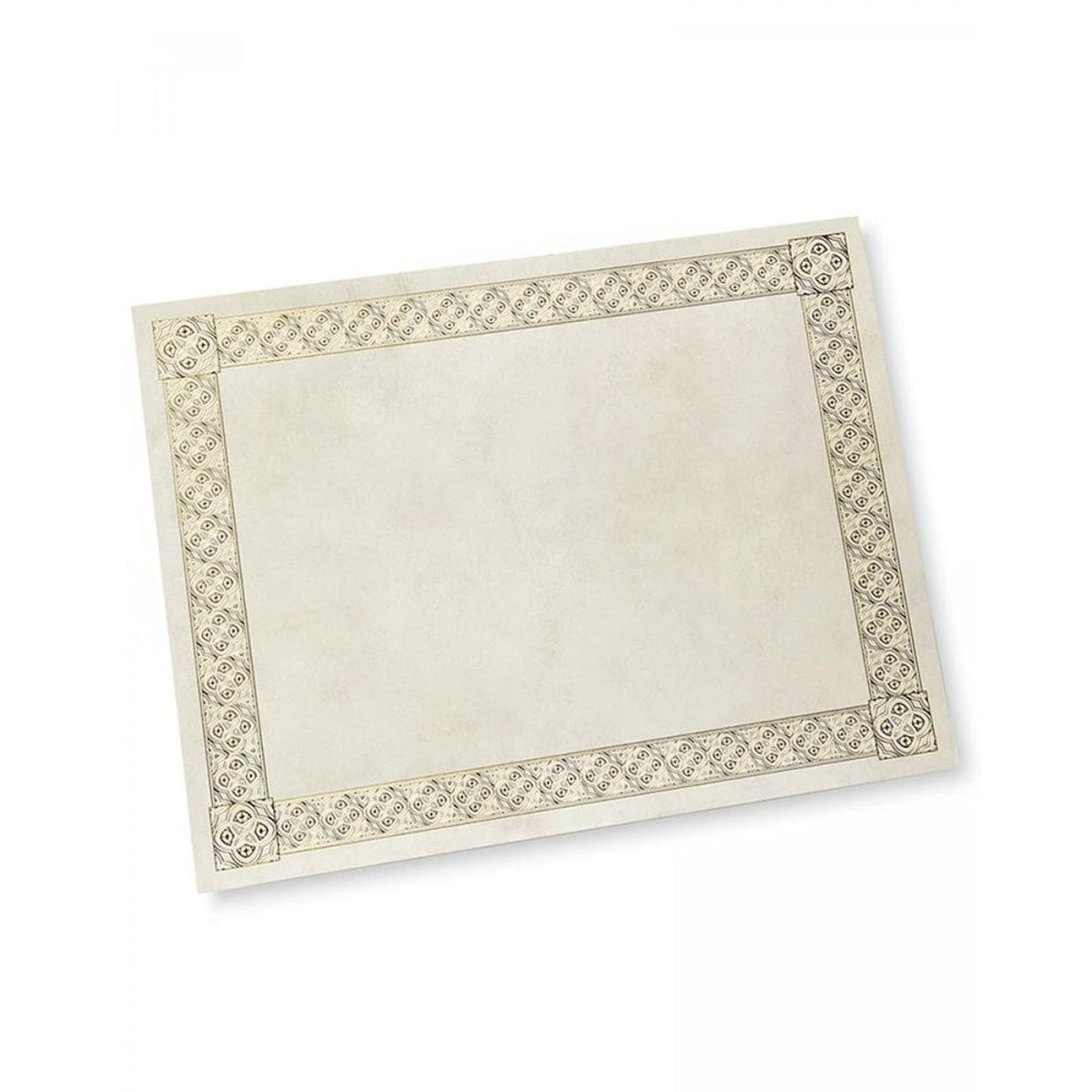 Gartner Studios Gold Foil Parchment Certificate Paper, 80Lb 8.5    X 11   , 15 Count,Gold With Gold Foil