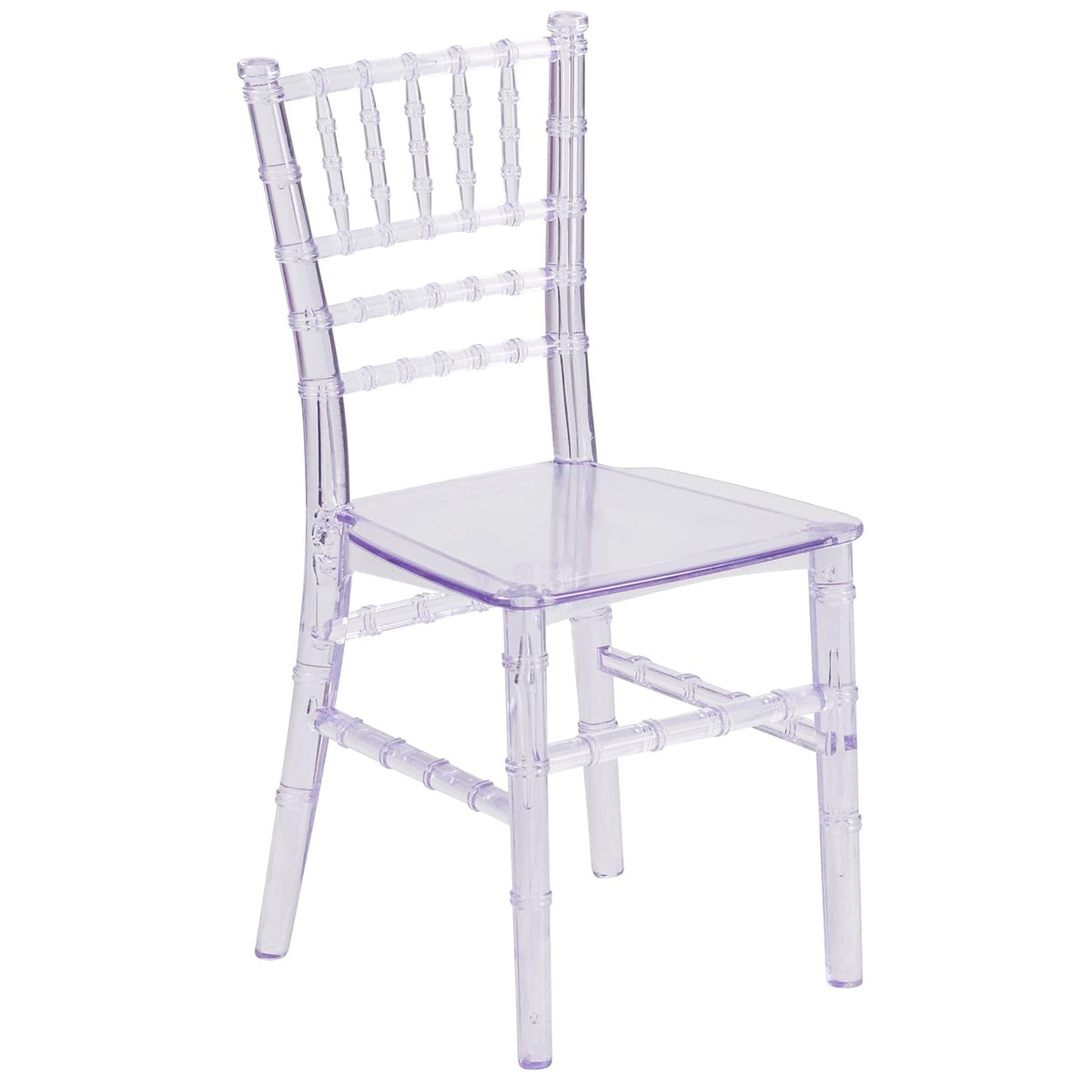 Flash Furniture Child’S Transparent Crystal Resin Party And Event Chiavari Chair For Commercial & Residential Use