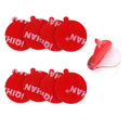 Rn Ru  Nice Double Sided Mounting Gel Pads Circles- 30Pcs 1.18In Diameter, Two Sided Heavy Duty Sticky Nano Patch, Strong Clear