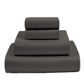 Mygiza Sheets,100% Giza Egyptian Cotton Sheets-Twin Size Giza Cotton Sheets Set To Fit Upto 15 Inches Deep Mattress (4 Pcs) Slate Grey