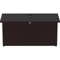 Lorell Essentials Espresso Laminate Bridge, 48" X 24" X 29.5"