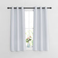 Nicetown Room Darkening Curtain Panels - Window Treatment Thermal Insulated Grommet Window Treatments For Bedroom/Nursery (2 Pan