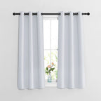 Nicetown Room Darkening Curtain Panels - Window Treatment Thermal Insulated Grommet Window Treatments For Bedroom/Nursery (2 Pan
