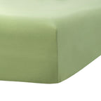 Ghooss Sage Green Full Fitted Sheet Only,Ultra Soft And Wrinkle Fitted Bottom Sheets For Full Size Bed-1 Pack(Full,Sage Green)