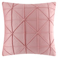Jwh Soft Velvet Throw Pillow Covers Decorative Geometric Accent Pillow Cases Stripes Cushion For Bed Couch Chair Office 18X18 Bl