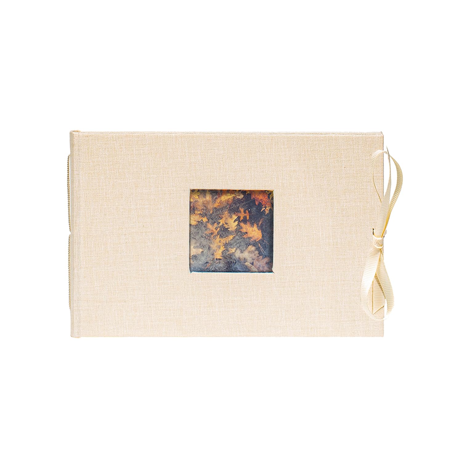 Kolo Noci Small 4x6 Photo Album, Holds 24 Photos, Ideal for Weddings and Baby Books, Ivory