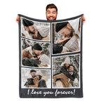 Dayofshe Printed In Usa-Ships Next Day, Customized Photo Blanket Gifts For Women Girlfriend, Personalized Blankets With Picture