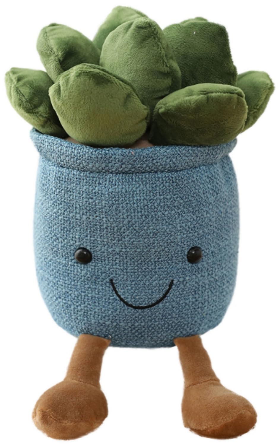 Favosta Cute Succulents Plush Toy, 9.8 ' ' Potted Plant Stuffed Plush, Soft Fluffy Succulent Throw Pillow, Plush Toy For Kids Gi