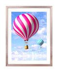 Mxtallup 12x16 Diamond Painting Frames Picture Wood ,Display Pictures 10x14 Inch/25X35 cm with Mat or 12x16 Inch /30X40 cm Witho