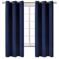 BGment Blackout Curtains for Bedroom - Grommet Thermal Insulated Room Darkening Curtains for Living Room, Set of 2 Panels (42 x 