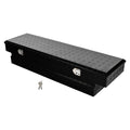 Fgjqefg 69 Inch Heavy Duty Aluminum Truck Tool Box Pick Up Truck Bed Rv Trailer Toolbox Storage Organizer With Side Handle, Lock