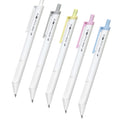 Zero G Ball Standard Ballpoint Pen Set For Office/Work And School (Pack Of 5) - 0.5Mm Black Ink Ballpoint Pen, Retractable, No S