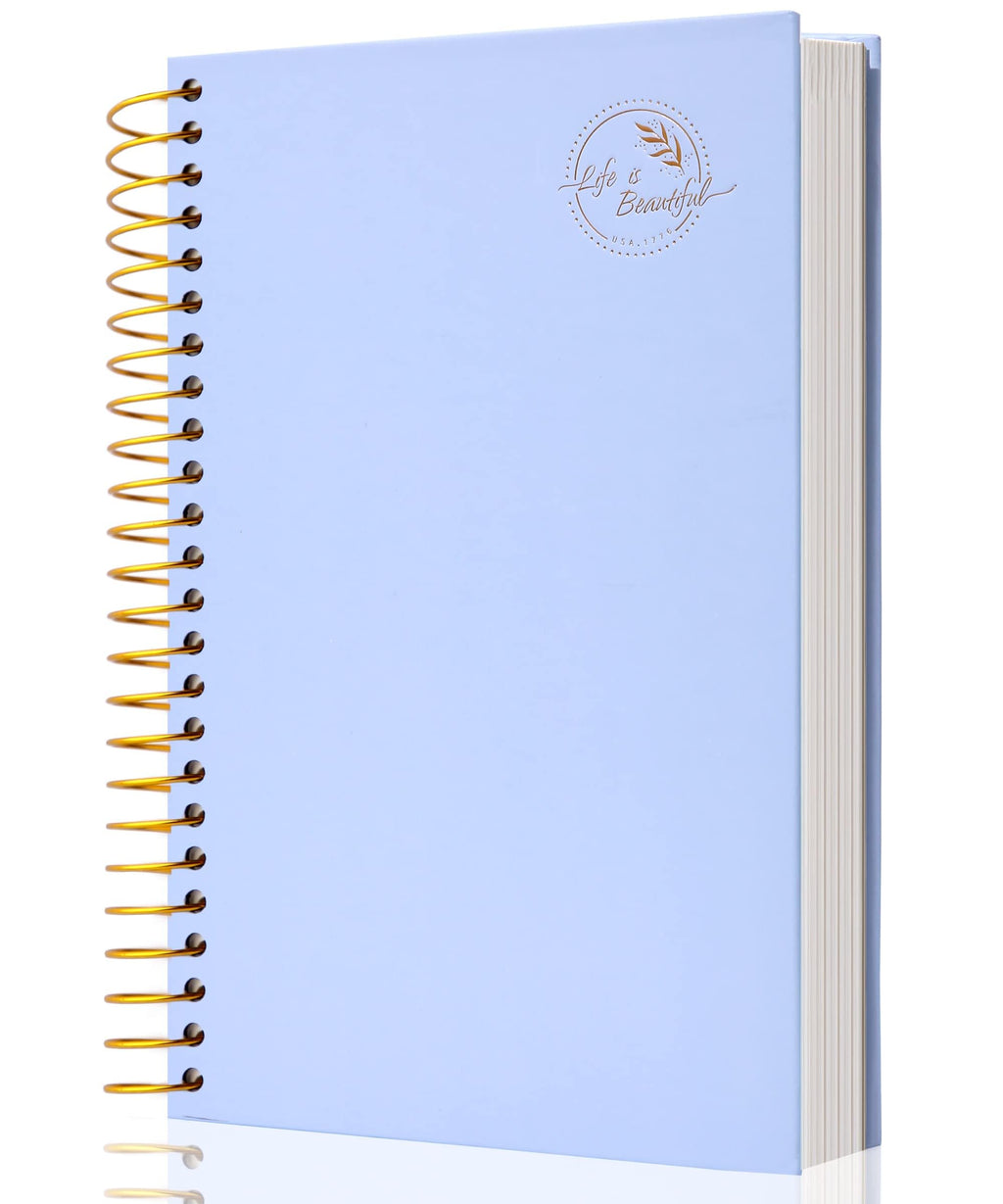 Yoment Small Spiral Notebook,300 Pages Hardcover Spiral Notebooks,5.5   X 7.5   College Ruled Notebook,A5 Spiral Bound Journal,H