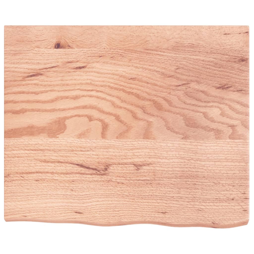 vidaXL Solid Oak Wood Rectangular Table Top – Revamp Your Table with This Durable, Versatile and Treated Wood Tabletop Suitable for Home and Commercial Settings