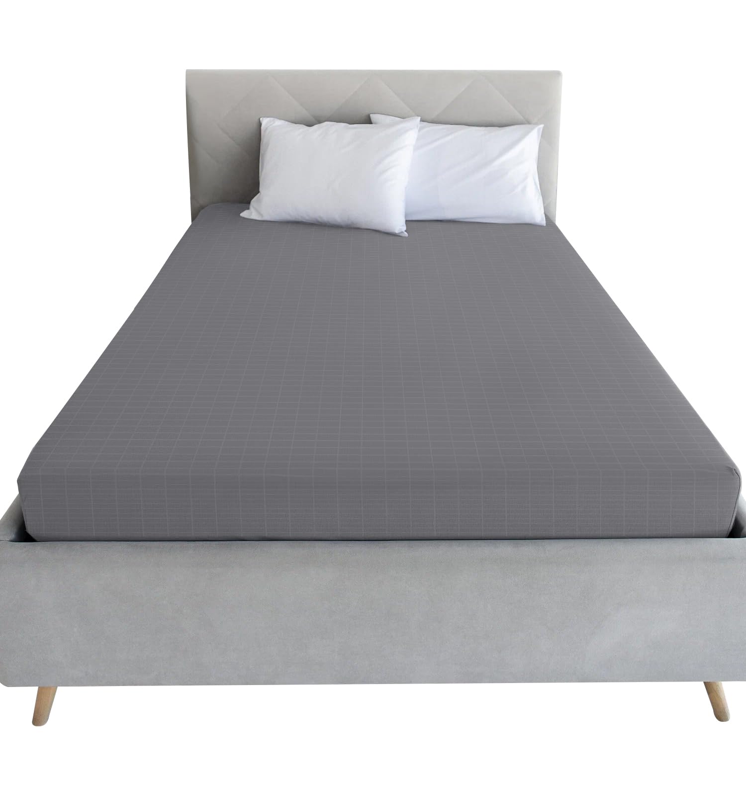 Grounding Fitted Sheet Kit, Grounding Sheets With Deep Pocket, Organic Cotton&Silver Fiber, Conductivity Bed Cover For Sleeping,