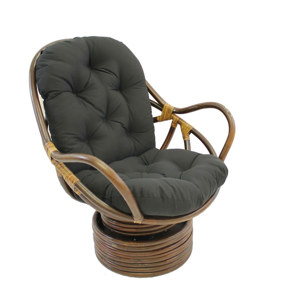 International Caravan Furniture Piece Swivel Rocker