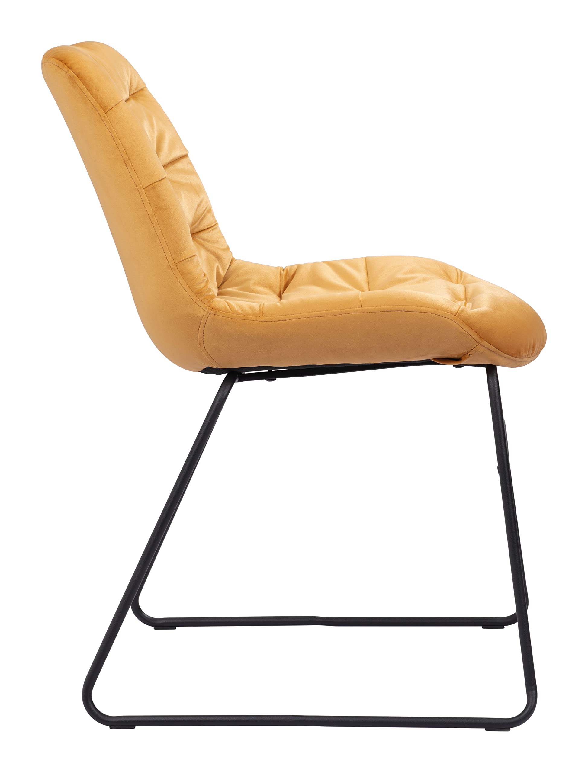 Zuo Tammy Dining Chair Yellow