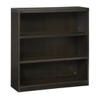 Safco Mayline Ab3S36Ldc Aberdeen Bookcase, 3 Shelf, Mocha Laminate