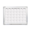 18 x 24 Aluminum Framed Calendar Magnetic White Dry Erase Board
