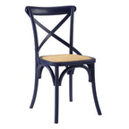 Modway Gear Dining Side Chair, Midnight Blue