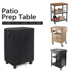 Jungda Outdoor Prep Table Covers For Keter Unity Small Portable Table, Waterproof Bbq Grill Table Cover,Dustproof Uv-Resistant All Weather Protection - 32 X 24 X 32 Inch