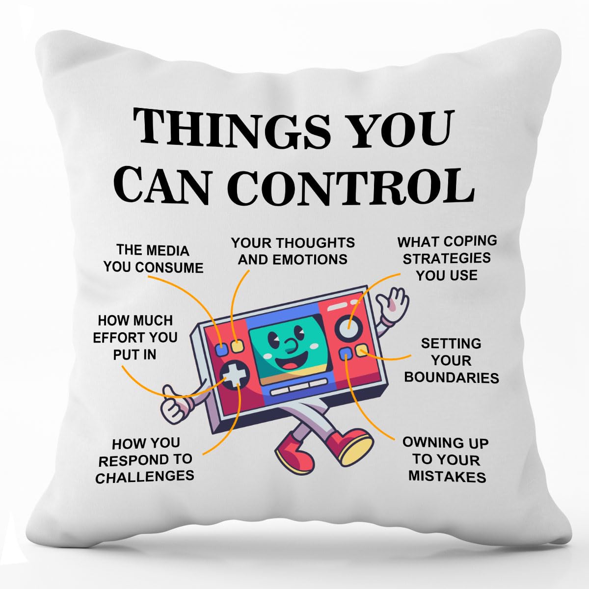 Mental Health Throw Pillow Cover Decor,Counseling Office Must Haves Throw Pillow Cover,Mental Health Pillowcase Decor For Home,M