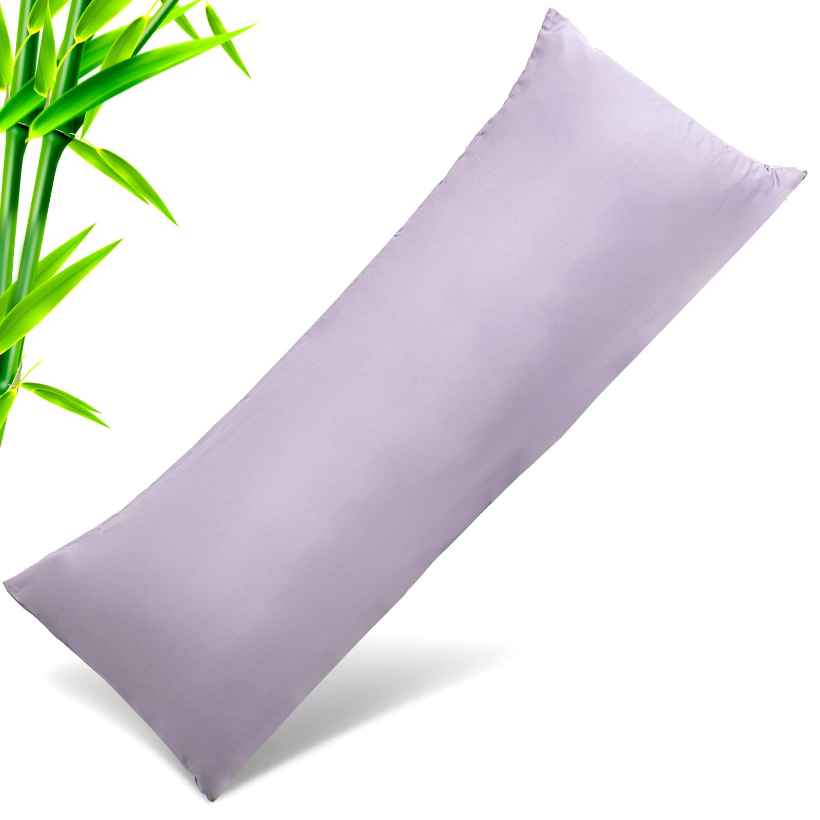 Telus Body Cooling Pillow Cases Cover, Bamboo Rayon Pillowcases With Zipper Closure, Cool And Breathable Pillow Case For Hot Sle